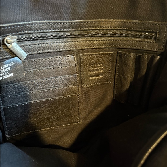 Latico Black Leather Backpack - Picture 8 of 10